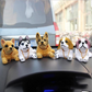 🐶 50% DI SCONTO!🚗 Crea un'Atmosfera Adorabile in Auto – Cagnolino Bobblehead, Design Carino, Stabile