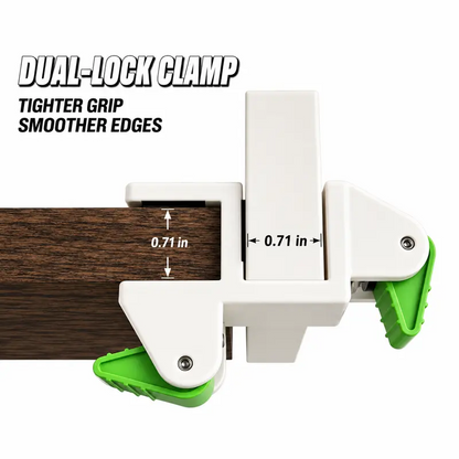 🛠️ PROMO FLASH: COMPRA 2, OTTIENI 1 GRATIS! 🔧 Morsetto per Pannelli di Riempimento – Serraggio Rapido & Doppia Faccia – Pattini in Gomma Protettivi 🪵