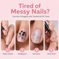 Set di 24 penne per nail art a doppia punta