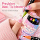 Set di 24 penne per nail art a doppia punta