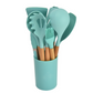 Set Completo di Utensili da Cucina in Silicone