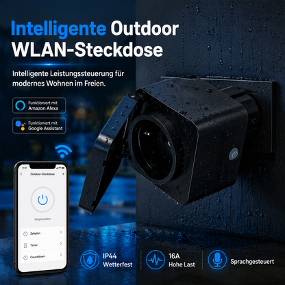 Presa Elettrica Smart da Esterno WiFi