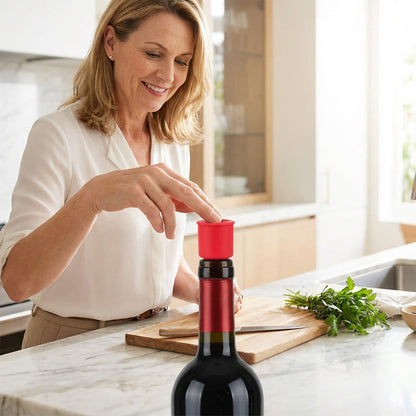 Tappo per Vino in Silicone Alimentare