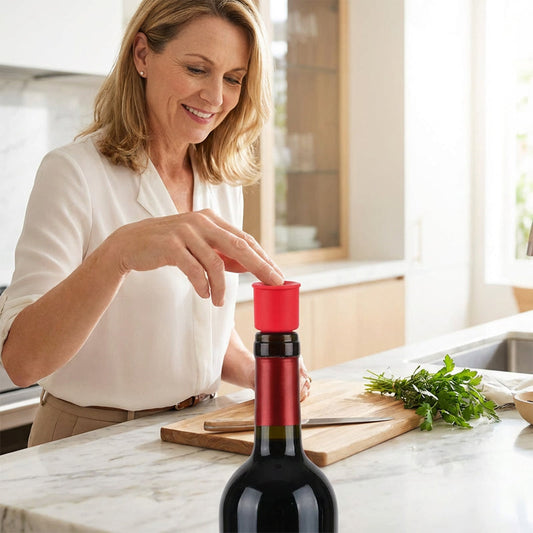 Tappo per Vino in Silicone Alimentare