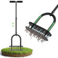 🌿🛒 50%! Arieggiatore Manuale per Prato in Acciaio al Carbonio con Espulsione a Molla e Manico Regolabile – Perfetto per Giardino e Cortile 🏡✨