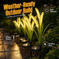 Luci Solari Decorative da Giardino a Forma di Coda di Volpe