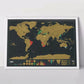 Mappa del Mondo da Grattare - Diario di Viaggio