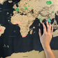 Mappa del Mondo da Grattare - Diario di Viaggio