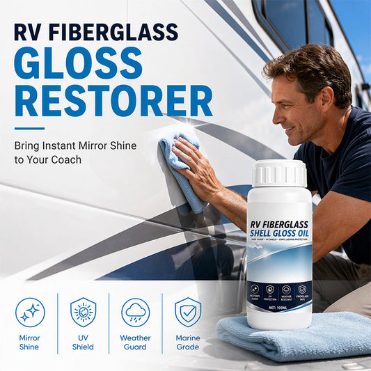 🔥 -60% Oggi: Ristoratore di Brillantezza per Vetroresina – Protezione UV e barriera anti-intemperie per camper e roulotte. Riporta il colore e la lucentezza originali.