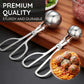 🍴 Stampino per polpette in acciaio inox – Polpette perfette in un solo gesto, senza sporcare e senza fatica