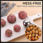 🍴 Stampino per polpette in acciaio inox – Polpette perfette in un solo gesto, senza sporcare e senza fatica