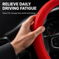Coprivolante Universale per Auto da 38 cm in Silicone Antiscivolo e Traspirante per Volanti a O e D