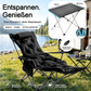 🪑 Sedia pieghevole da esterno regolabile – Leggera, robusta e versatile – Ideale per giardino, campeggio, spiaggia o patio – Facile da trasportare e da montare 🏕️✨
