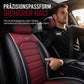 🚗 50% DI SCONTO 🪑 Coprisedili Auto in Similpelle con Imbottitura Multistrato, Protegge i Sedili da Sporco e Usura ☁️