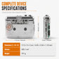 📼Lettore Cassette e Convertitore MP3 Portatile  | Digitalizza Nastri in Audio Stereo Hi-Fi 🎵 | Design Trasparente Vintage con Jack 3,5 mm 🎧 | Connessione USB-C 💻