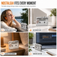 📼Lettore Cassette e Convertitore MP3 Portatile  | Digitalizza Nastri in Audio Stereo Hi-Fi 🎵 | Design Trasparente Vintage con Jack 3,5 mm 🎧 | Connessione USB-C 💻