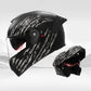 Casco Moto Modulare Apribile con Doppia Visiera