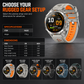 ⏰ Smartwatch Militare Outdoor con Chiamate Bluetooth, GPS e Torcia LED Integrata 🏃‍♂️