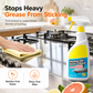 ⏳ Sconto Temporaneo 50% ⏰ Potente Sgrassatore Schiumogeno per Cucina 🍋🧴