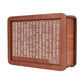 Salvadanaio in legno con pennarello e obiettivi di risparmio