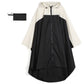 Unisex waterdichte lichtgewicht regenponcho met capuchon