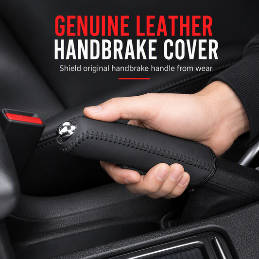 Copertura leva freno a mano auto in pelle PU | 4 colori disponibili
