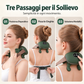 🔥 SCONTO 50%! Massaggiatore 3D con Calore per Collo e Spalle - Addio Tensione!