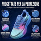 Sneakers Traspiranti con Suola Ammortizzata per Palestra e Outdoor