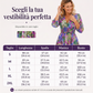 ⏳Offerta a tempo limitato⏰ Abito a trapezio con scollo a V e stampa floreale – Vita arricciata, orlo a balze, perfetto per l'estate 🌸