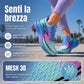 Sneakers Traspiranti con Suola Ammortizzata per Palestra e Outdoor