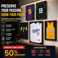 🧥Cornice Espositiva in Legno per Maglia Sportiva (Porta Magnetica) – Conserva il Tuo Sudore e il Tuo Amore in Perfette Condizioni!