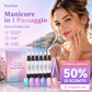 Penna per smalto gel 5 in 1, penna per smalto gel effetto aurora con base e top coat in un unico prodotto.