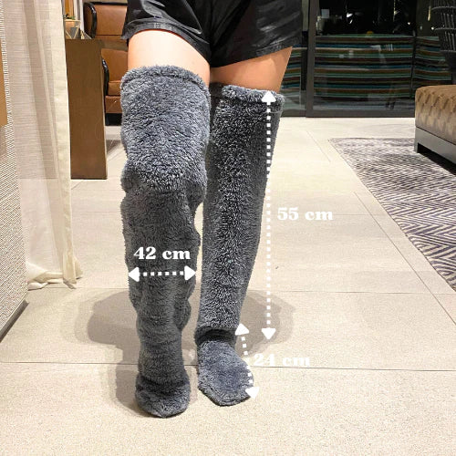Plush Warmth Long Socks