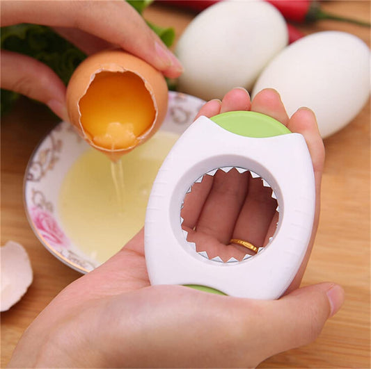 Egg shell opener