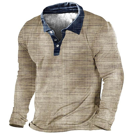 Men's Collar Polo Shirt Golf Shirt