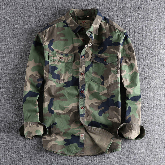 Men's Camouflage Cargo Shirts