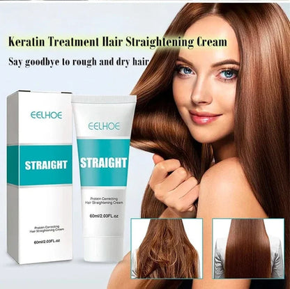 💥Get The Best Deals! - Buy 5 Get 5 Free💥 Silk & Keratin Hair Straightening Cream