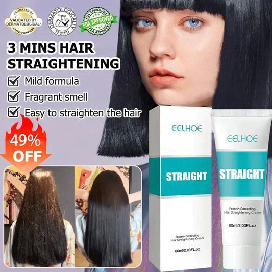 💥Get The Best Deals! - Buy 5 Get 5 Free💥 Silk & Keratin Hair Straightening Cream