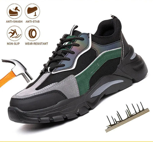 [Thoughtful gift] Lightweight Work Shoes with Steel Toe