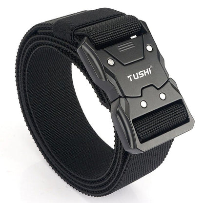 Nice Gift! Tactical Quick-release Latch Buckle Elastic Belt（50% OFF）